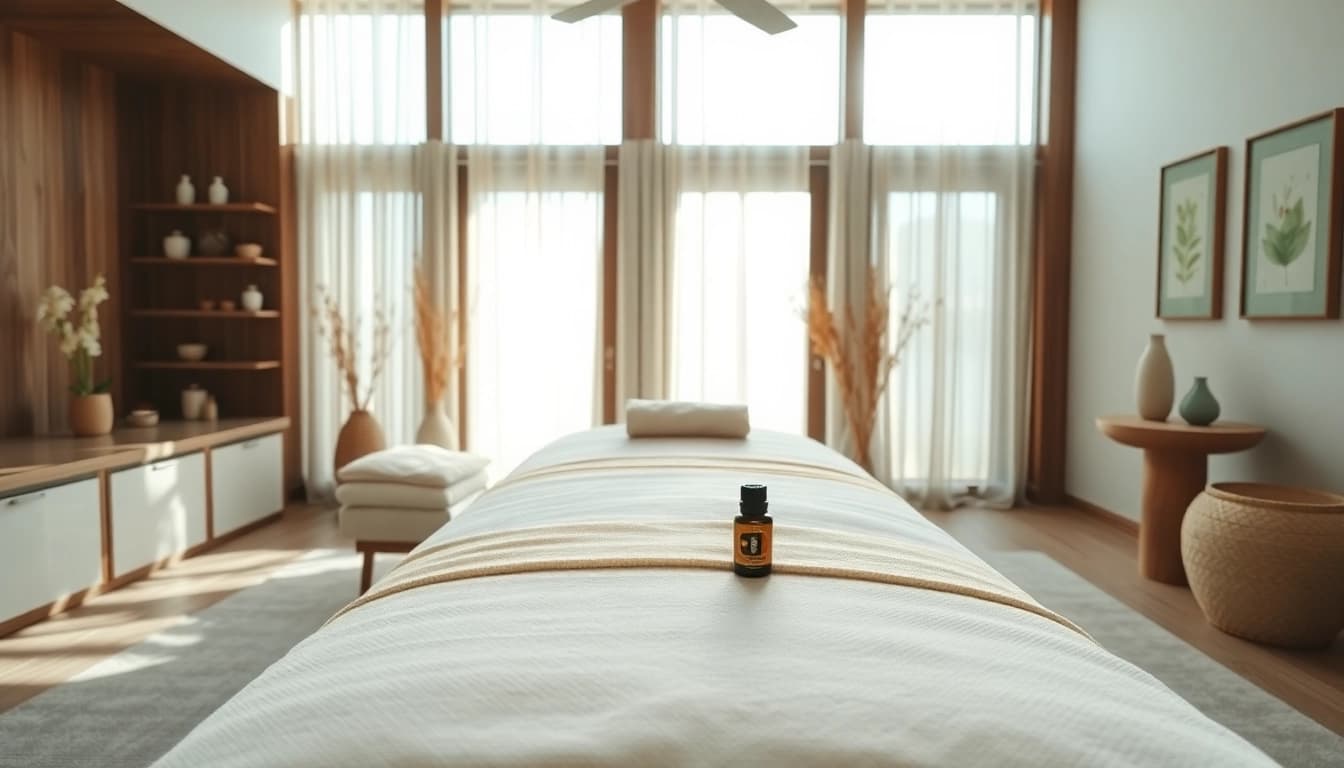Genießen Sie eine griechische Massage in Berlin in einem stilvollen Spa-Umfeld.