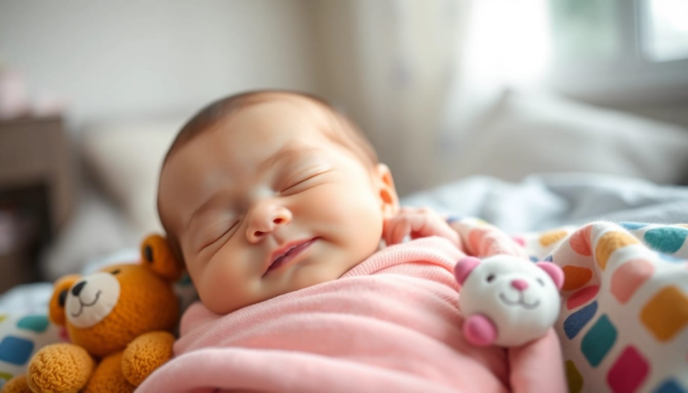 Neugeborenen Babyshooting in einem ruhigen, sicheren Zuhause mit sanftem Licht.