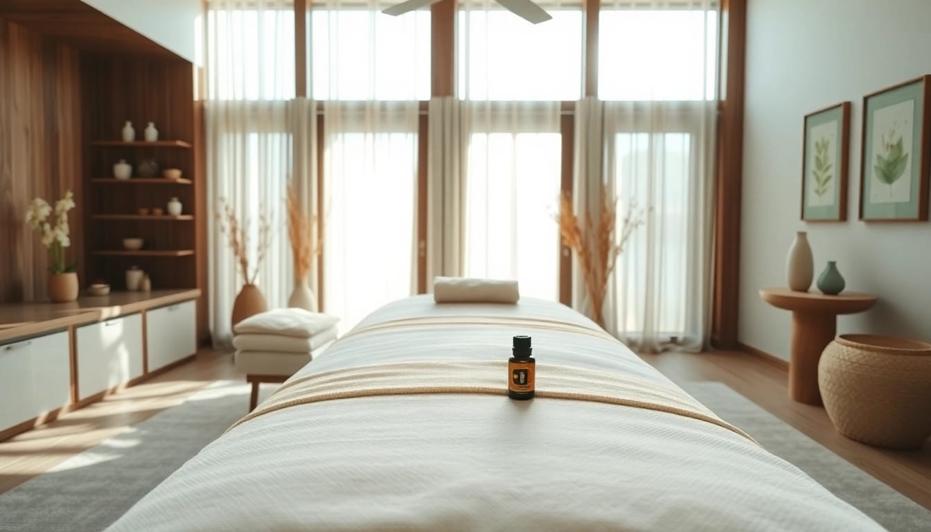 Genießen Sie eine griechische Massage in Berlin in einem stilvollen Spa-Umfeld.
