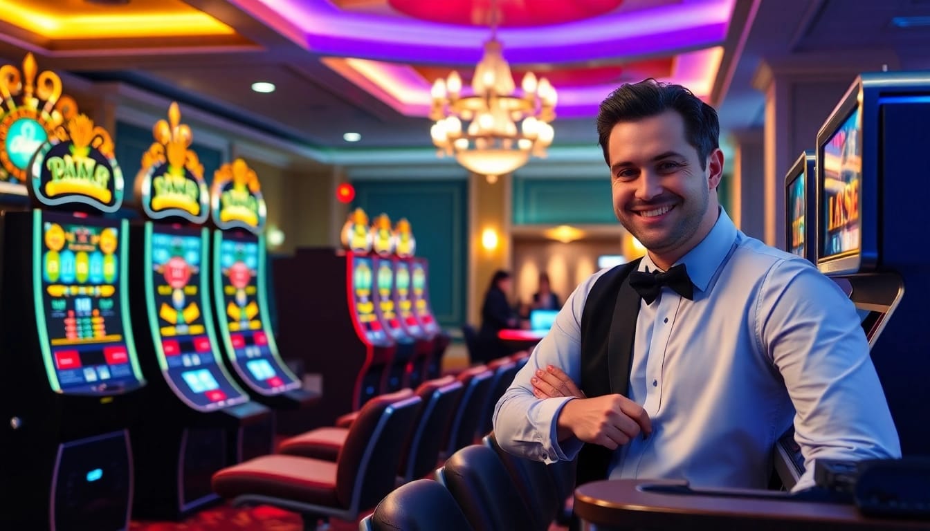 Spiele mit einem Casino Bonus ohne Einzahlung und entdecke Spaß in einem einladenden Casino-Ambiente.