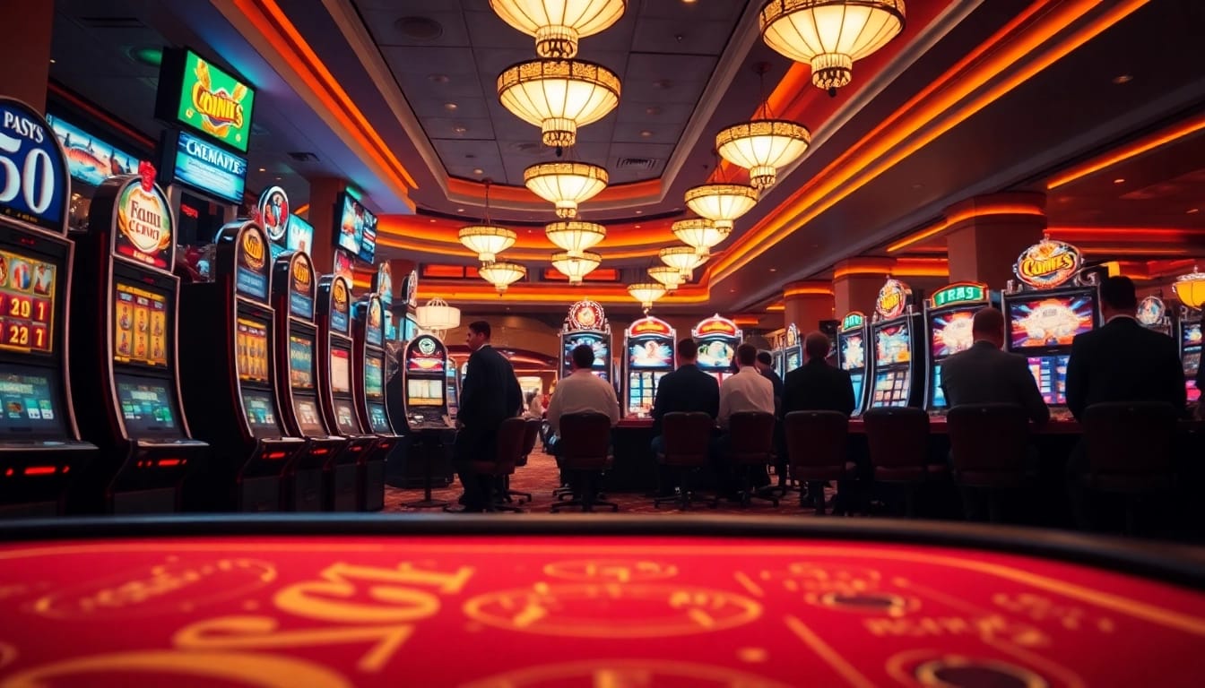 Experience the thrill of casino online schweiz with vibrant slots and immersive gaming environments.