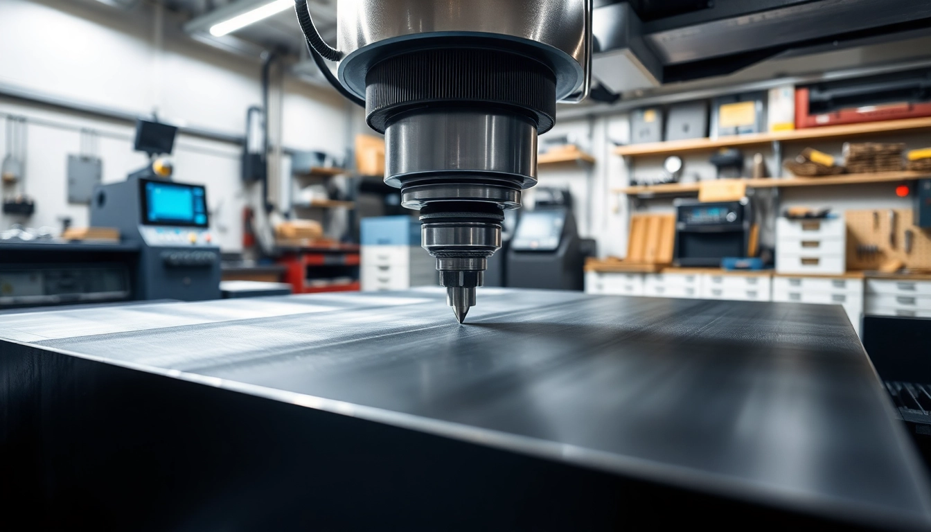 Edelstahl CNC fräsen in einer modernen Werkstatt mit präzisem Maschinenbetrieb.