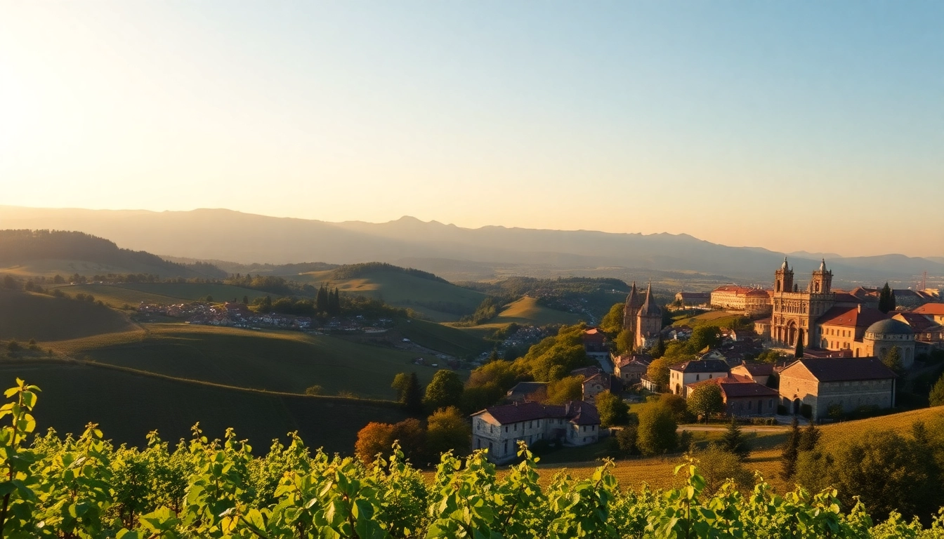 Uživanje u predivnim pejzažima Srbije sa vinogradima i planinama.