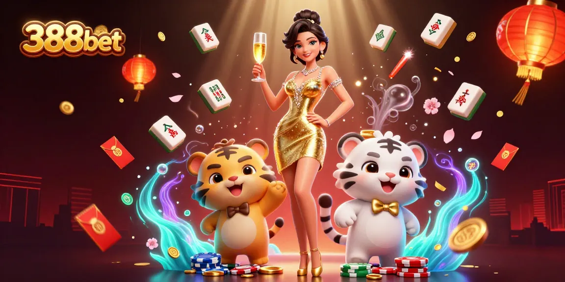 Experience thrilling winnings at 388bet while enjoying a glamorous gaming atmosphere featuring lucky elements.