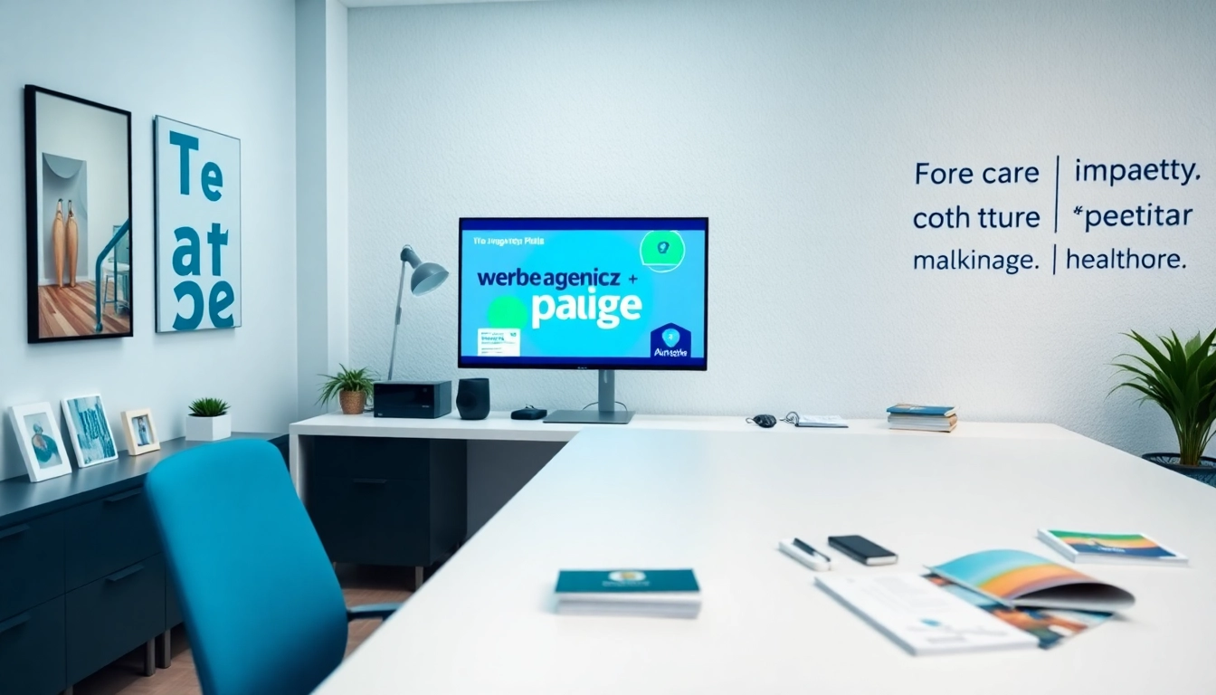 Discover effective strategies from a werbeagentur pflege in a modern marketing office.