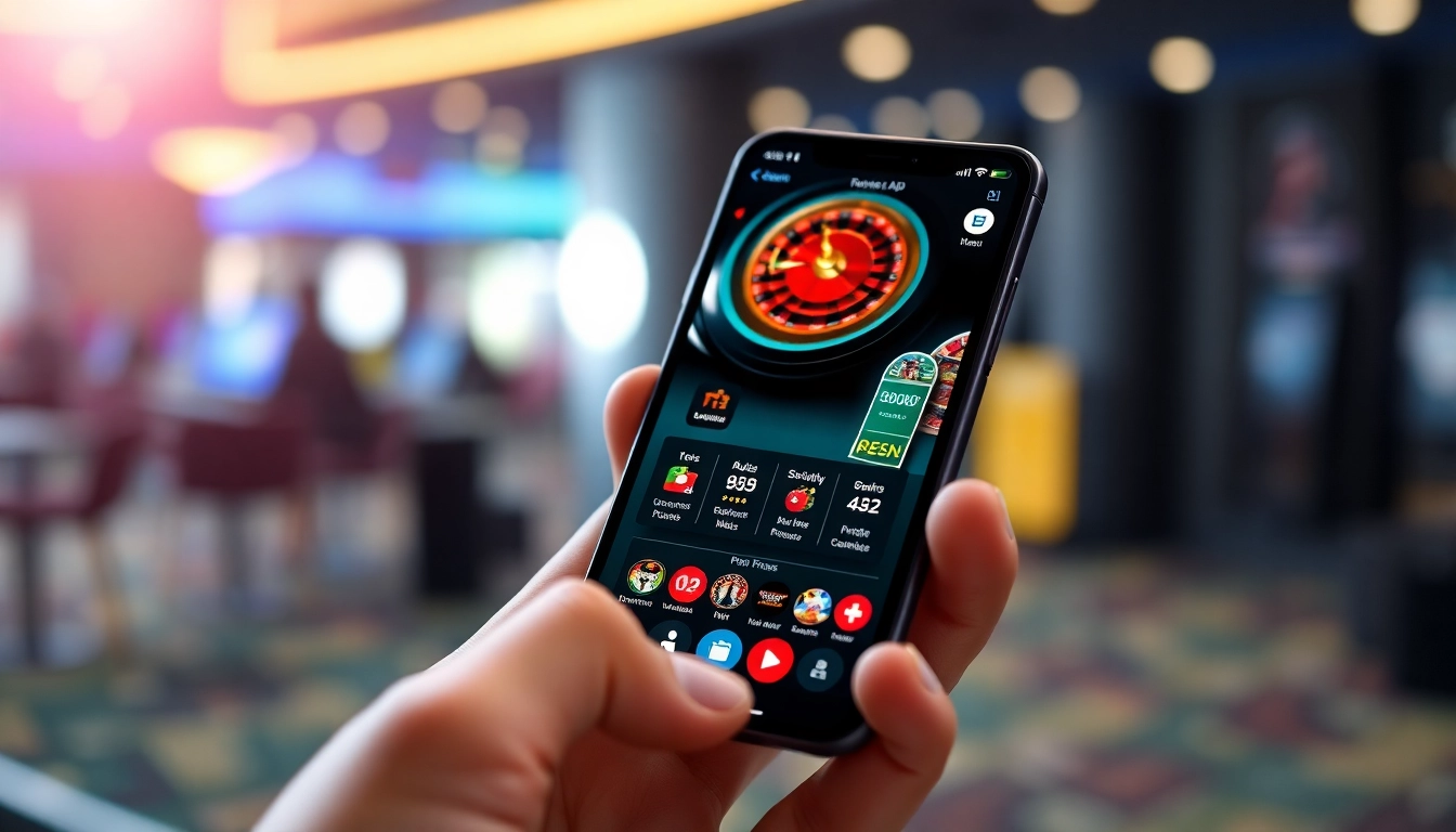 Erleben Sie die beste Casino App in Deutschland mit intuitiver Benutzeroberfläche und spannenden Spielen.