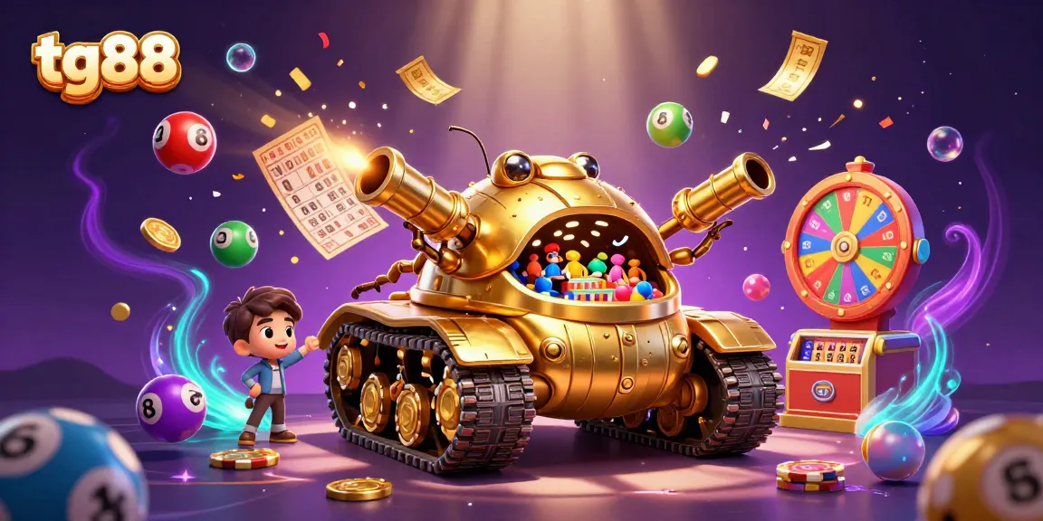 Engage with tg88 and explore vibrant casino themes filled with games, confetti, and money rain.