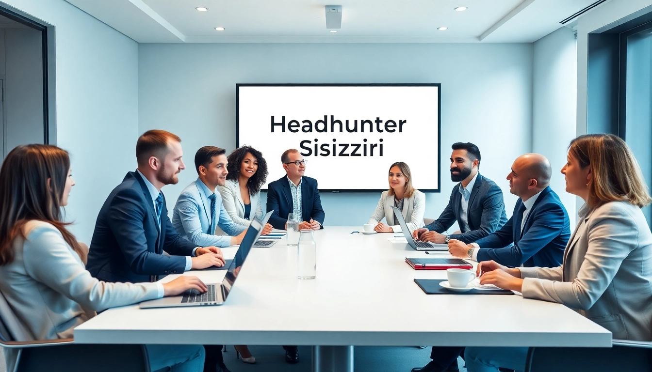 Professionals collaborating with a Headhunter Schweiz to find top talentos.