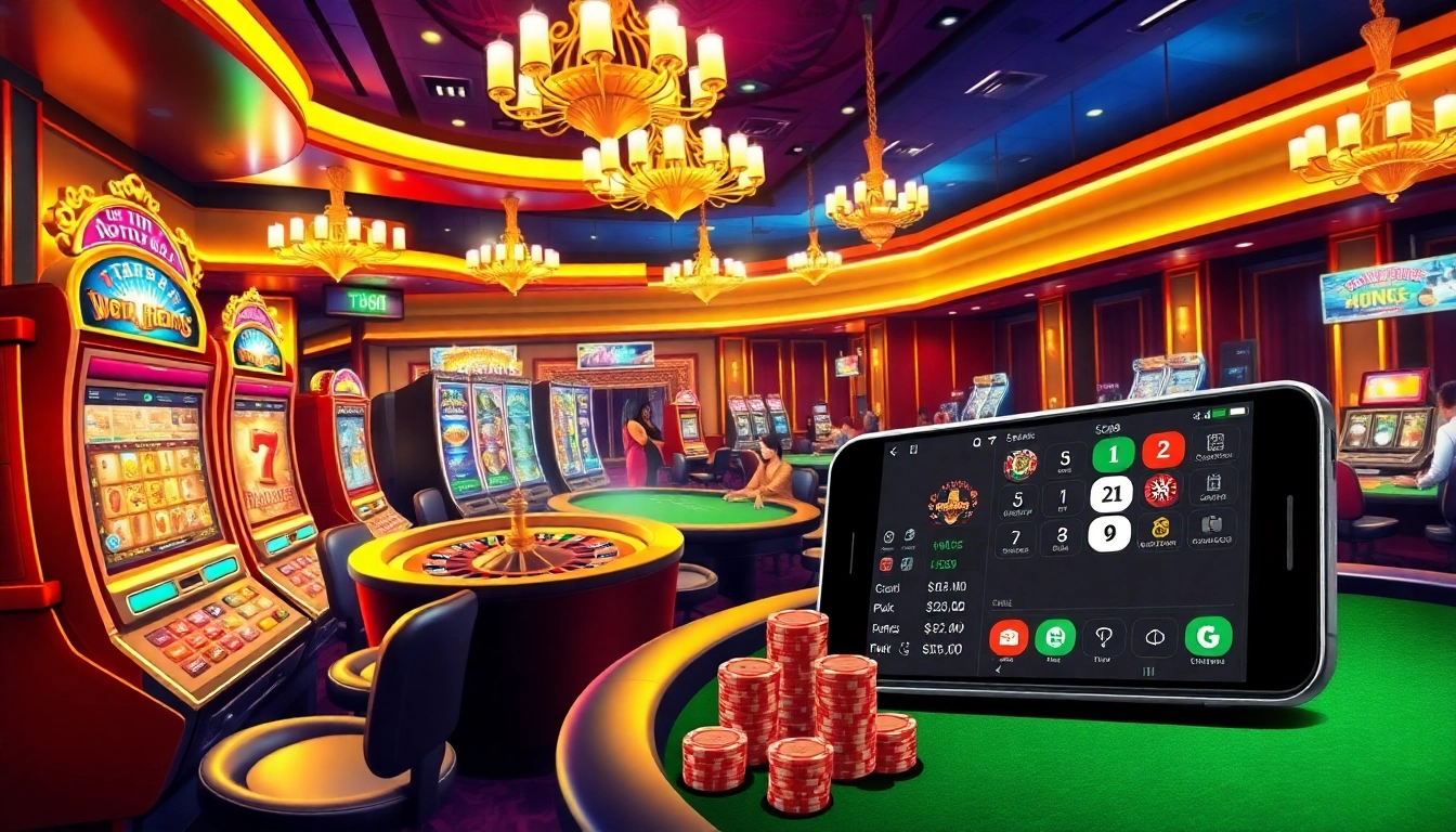 Experience the thrill of gambling with the SC88 App, featuring exciting casino games and vibrant visuals.