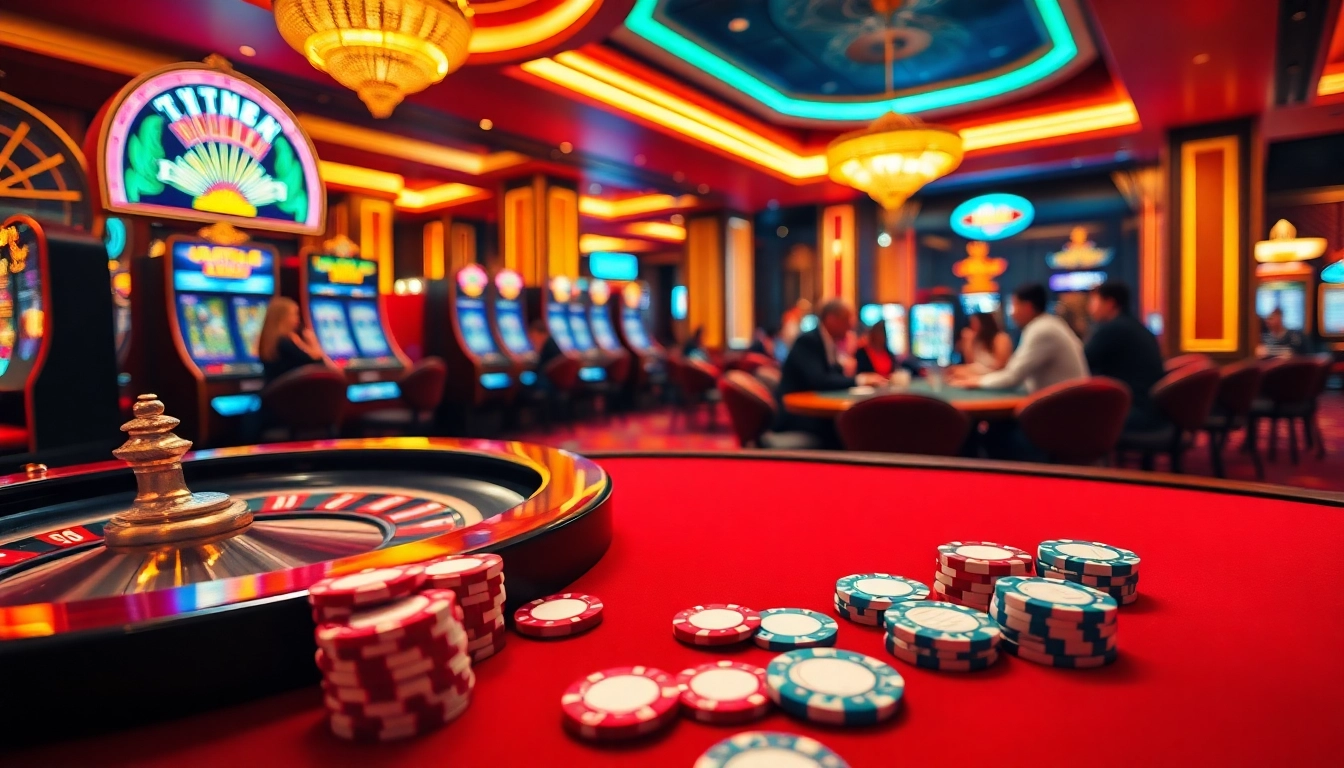 Engaging scene illustrating players downloading the Tải app Five88 while enjoying casino games.