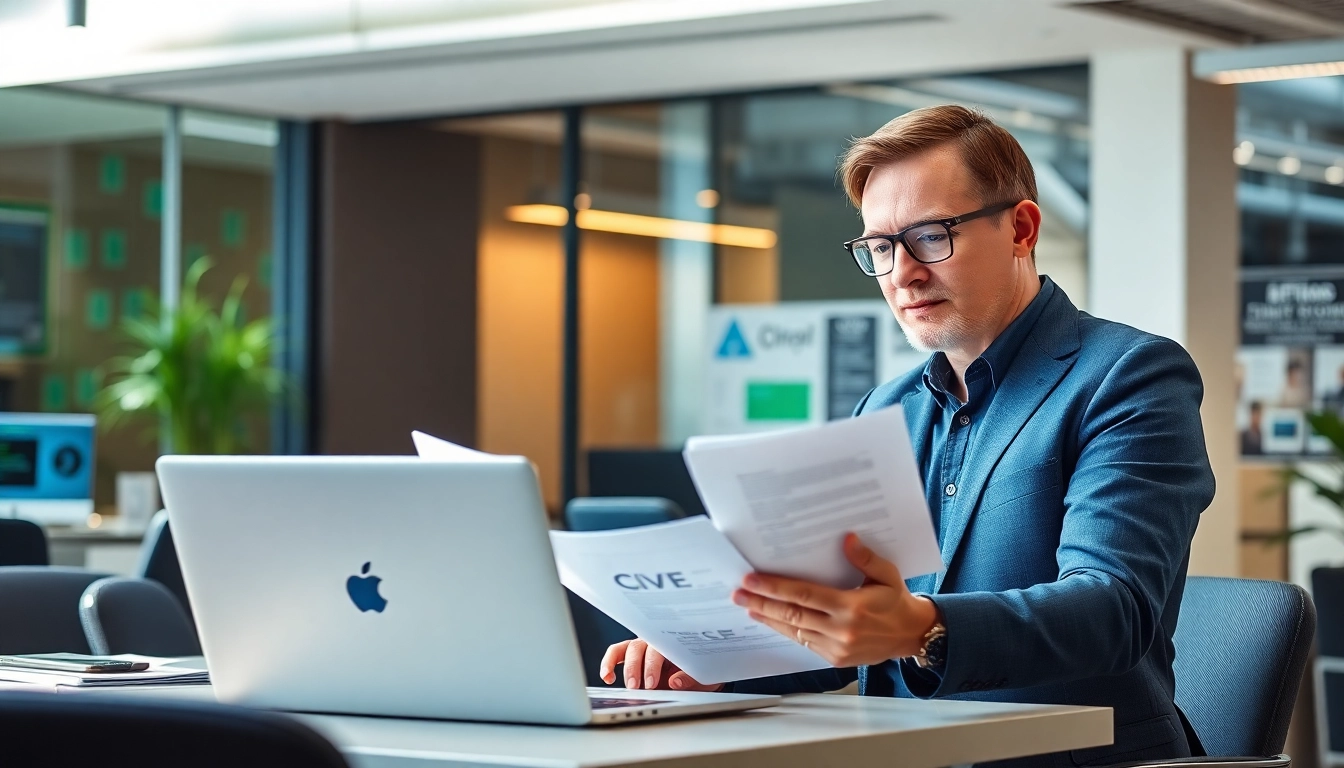 Headhunter IT berät Kandidaten über IT-Jobs in einer modernen Büroumgebung.