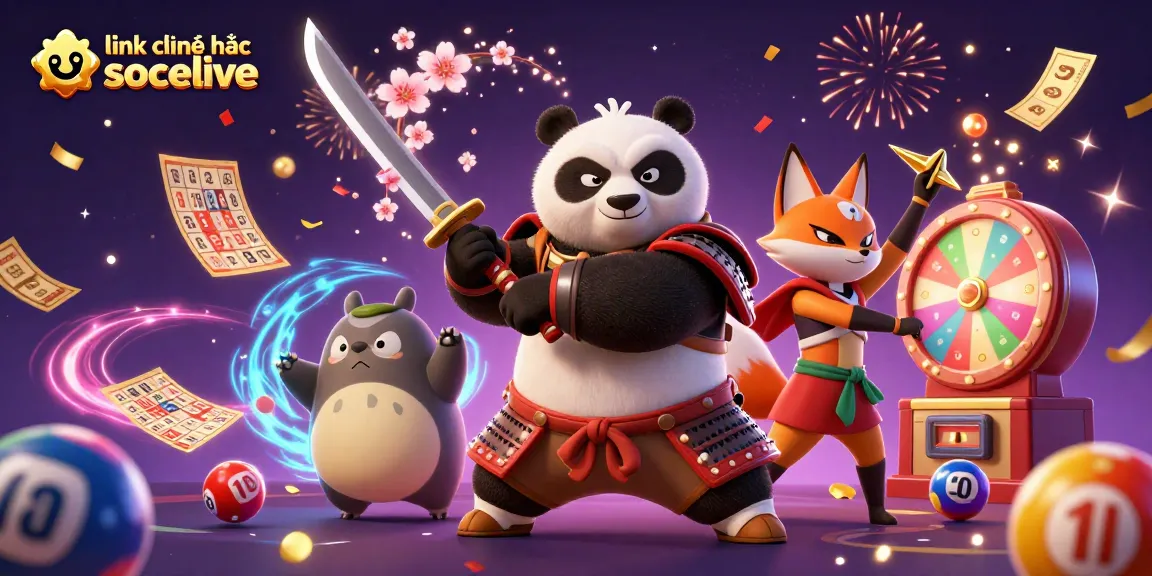 Experience thrilling games with link chính thức socolive, featuring vibrant golden tickets and dynamic lottery elements.